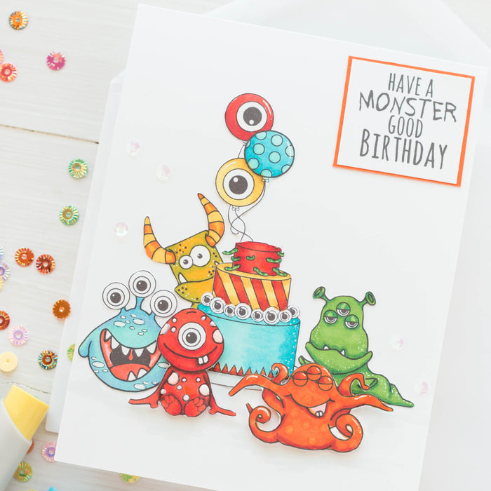 Monster Party + Tips for Coloring with StyleFile Markers!