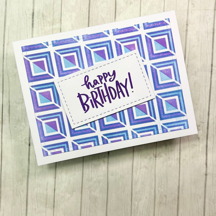 Layering with Single Stencil