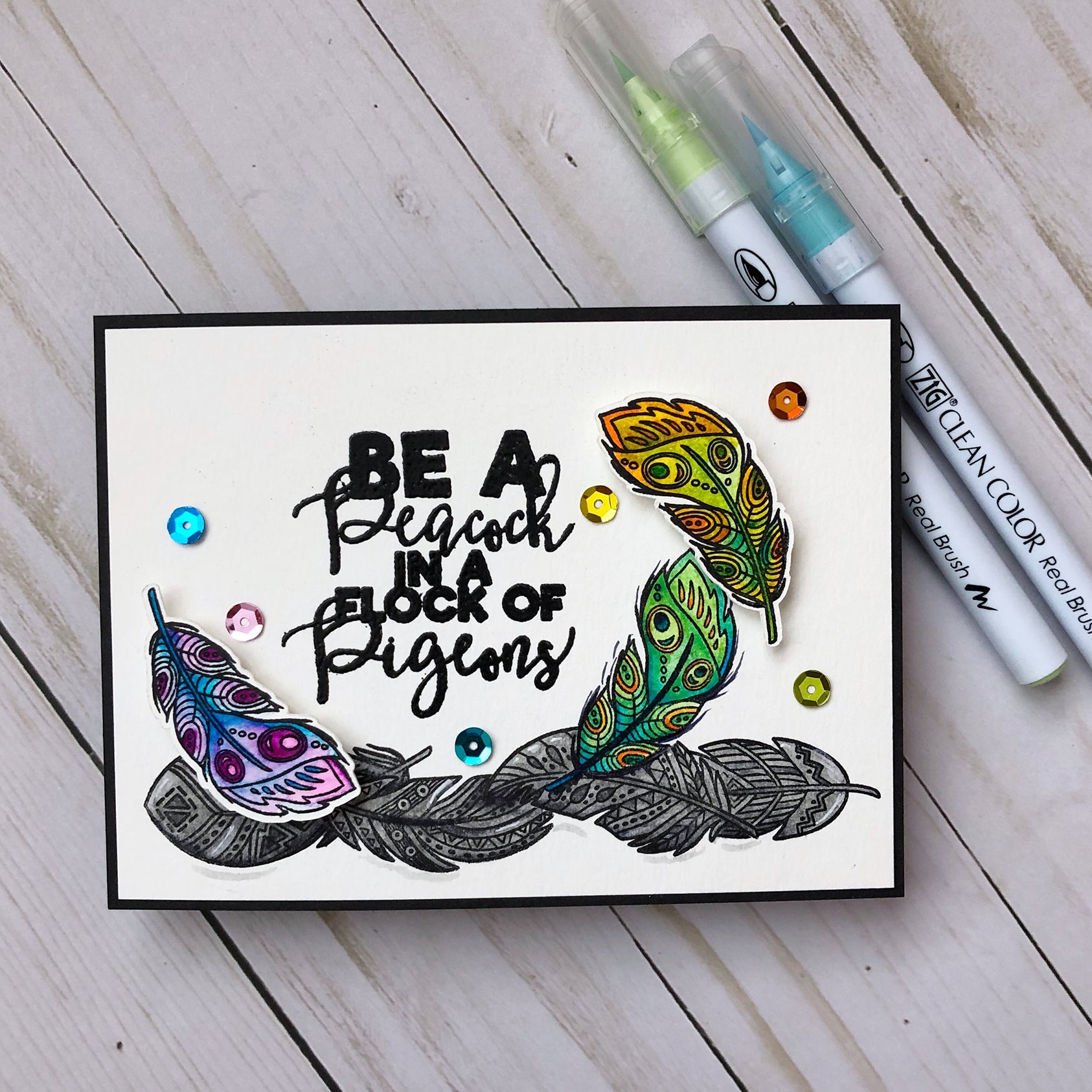 Feathered Sentiments with Guest Designer Jennifer!