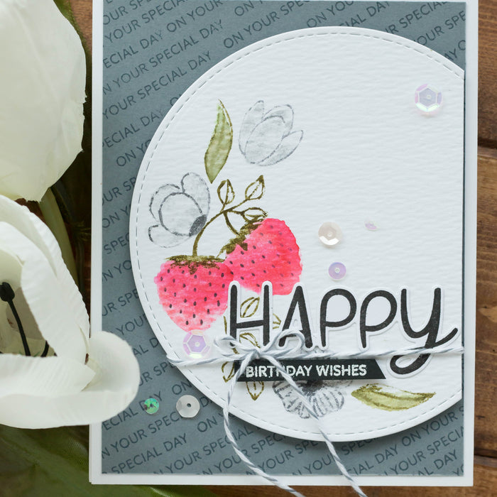 Watercolor Stamping with Winnie and Walter