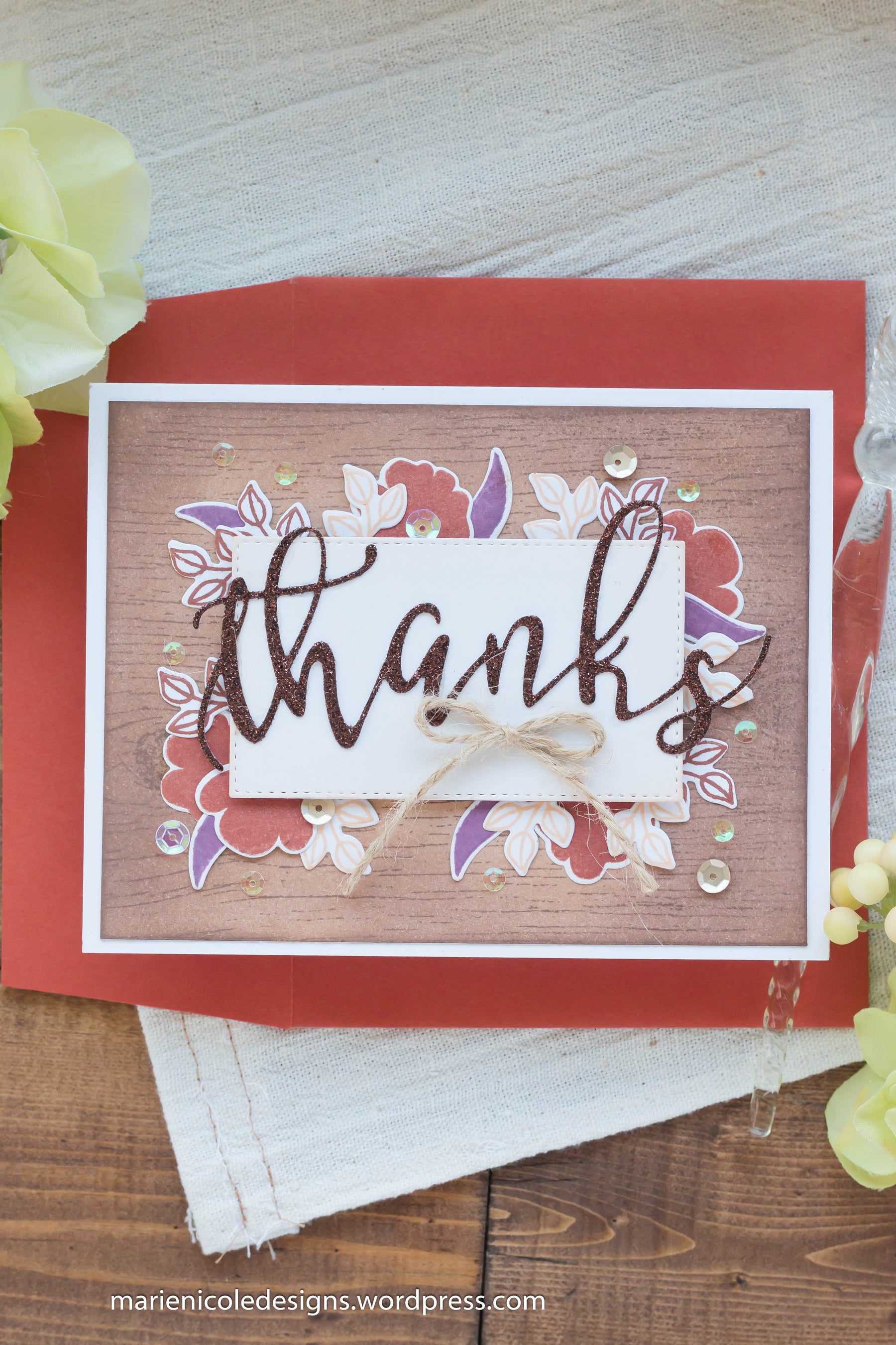 Inspiration Team Blog Hop- Thank You Cards!