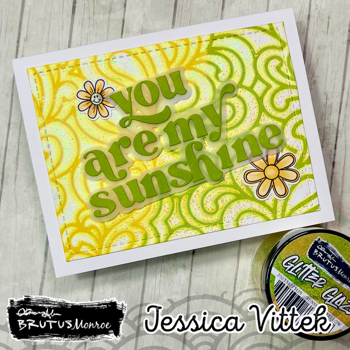 Faux Letterpress Stencil