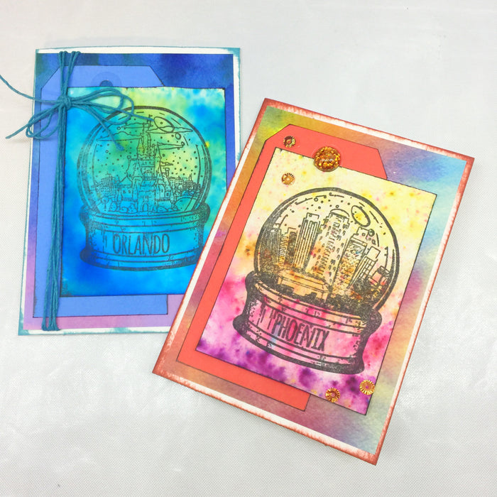 Colorburst Globe Cards and Tips!
