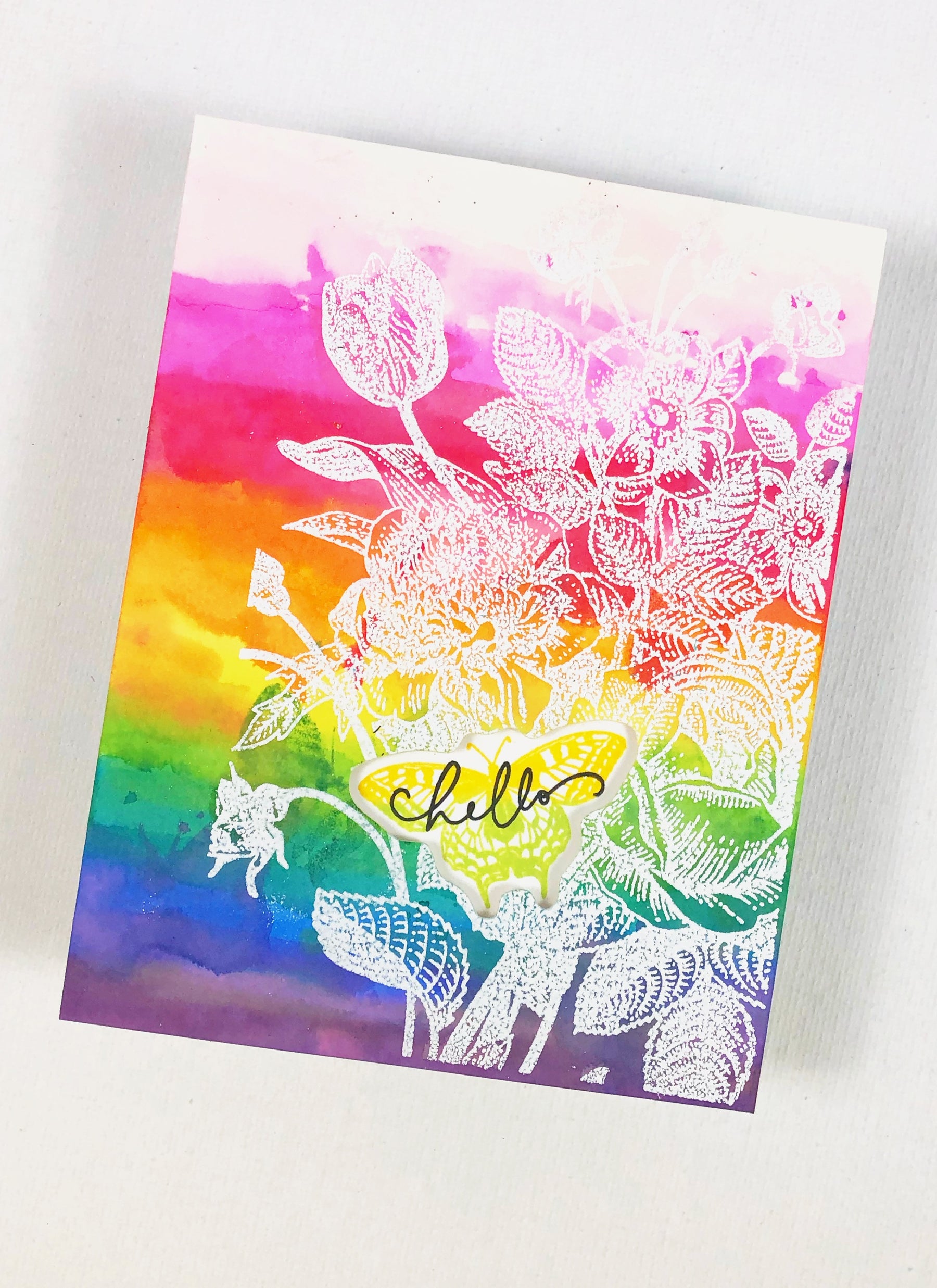 Emboss Resist with Guest Designer, Samantha!