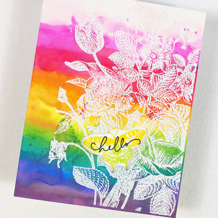 Emboss Resist with Guest Designer, Samantha!