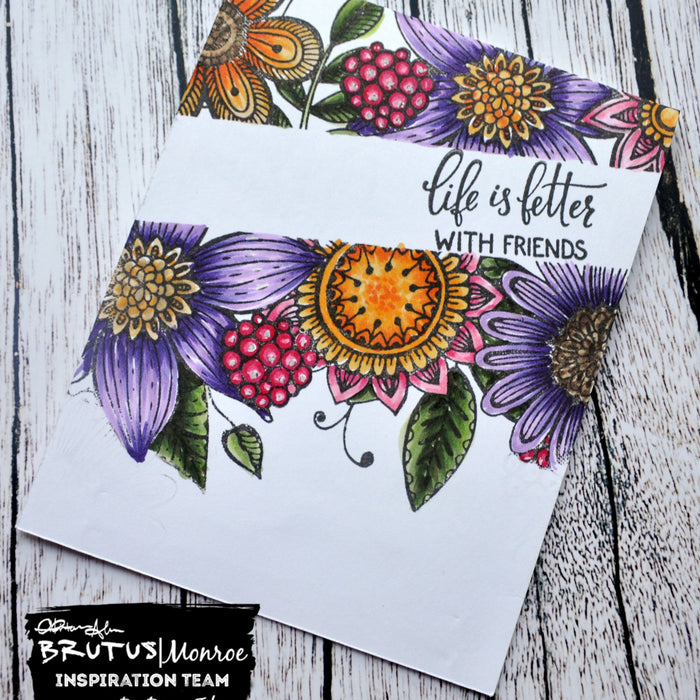 Inked Flowers