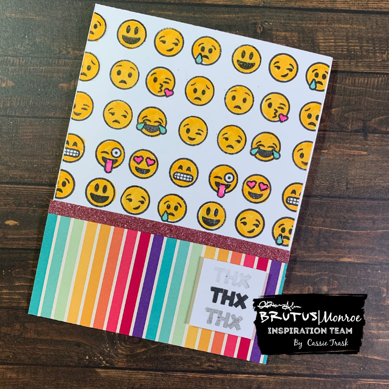 So Emotional about that Bold Rainbow Paper!