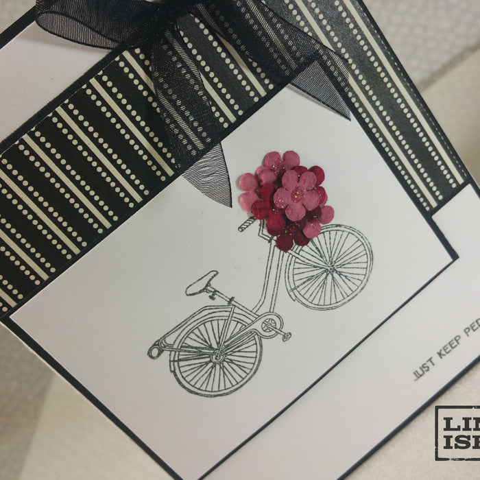 February Stamp Club is Black and White