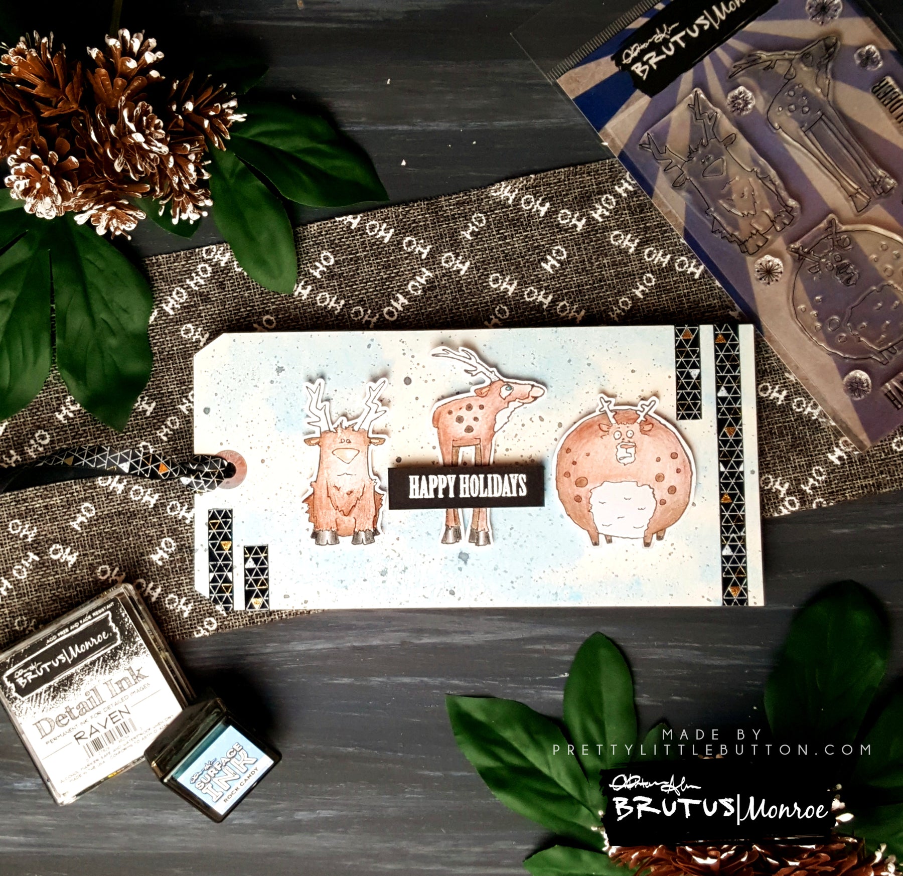 Happy Holidays Gift Tag