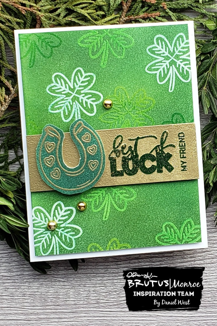 Emboss Resist Technique and the Lucky You Inspiration Box