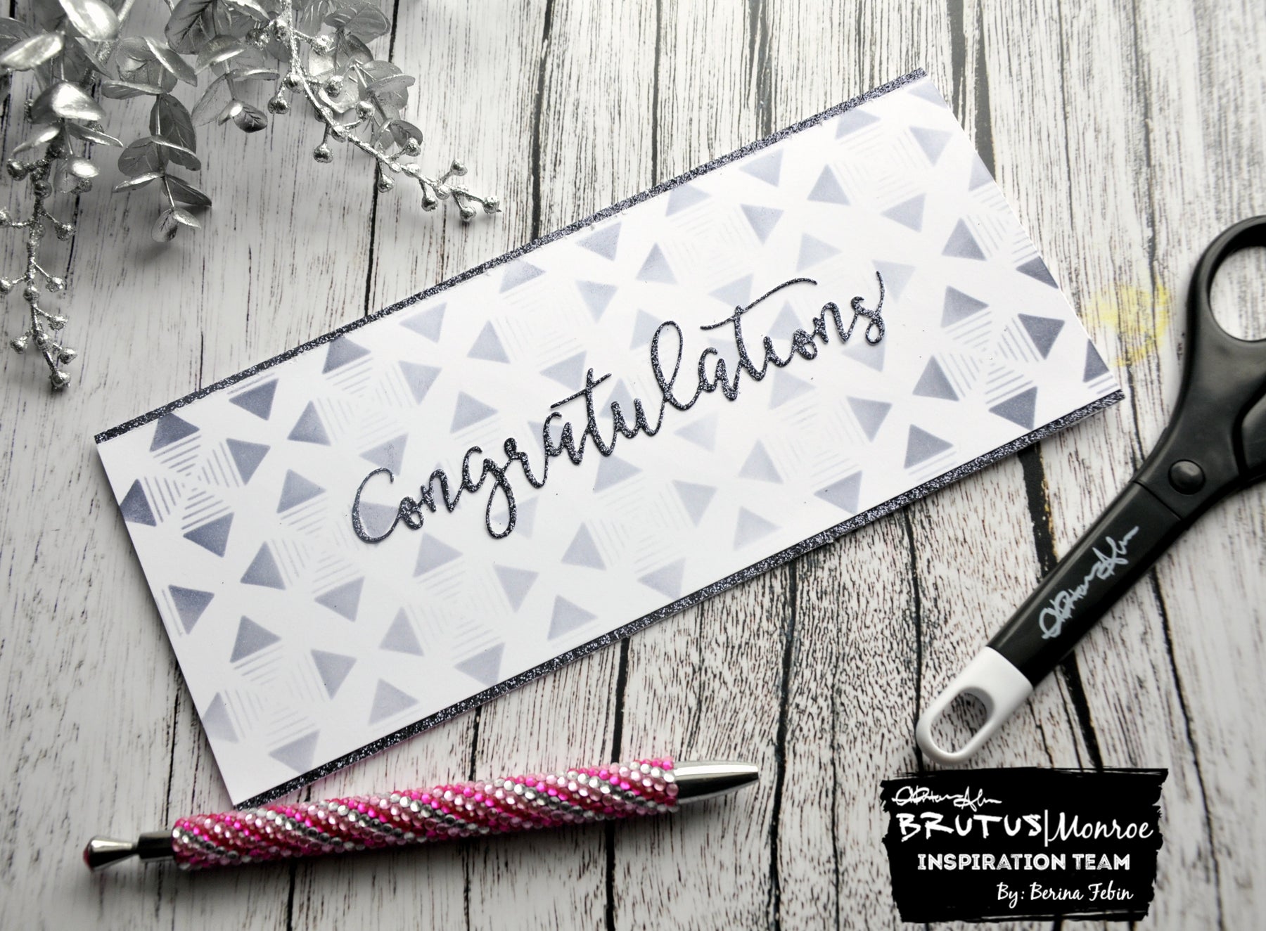 Monochrome Congratulations