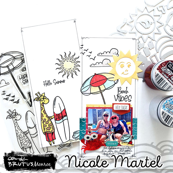 Hello Summer Travel Notebook Spread