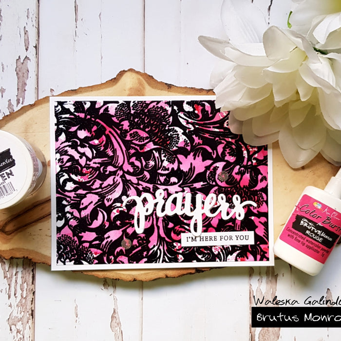 Color Burst and Raven Embossing Powder