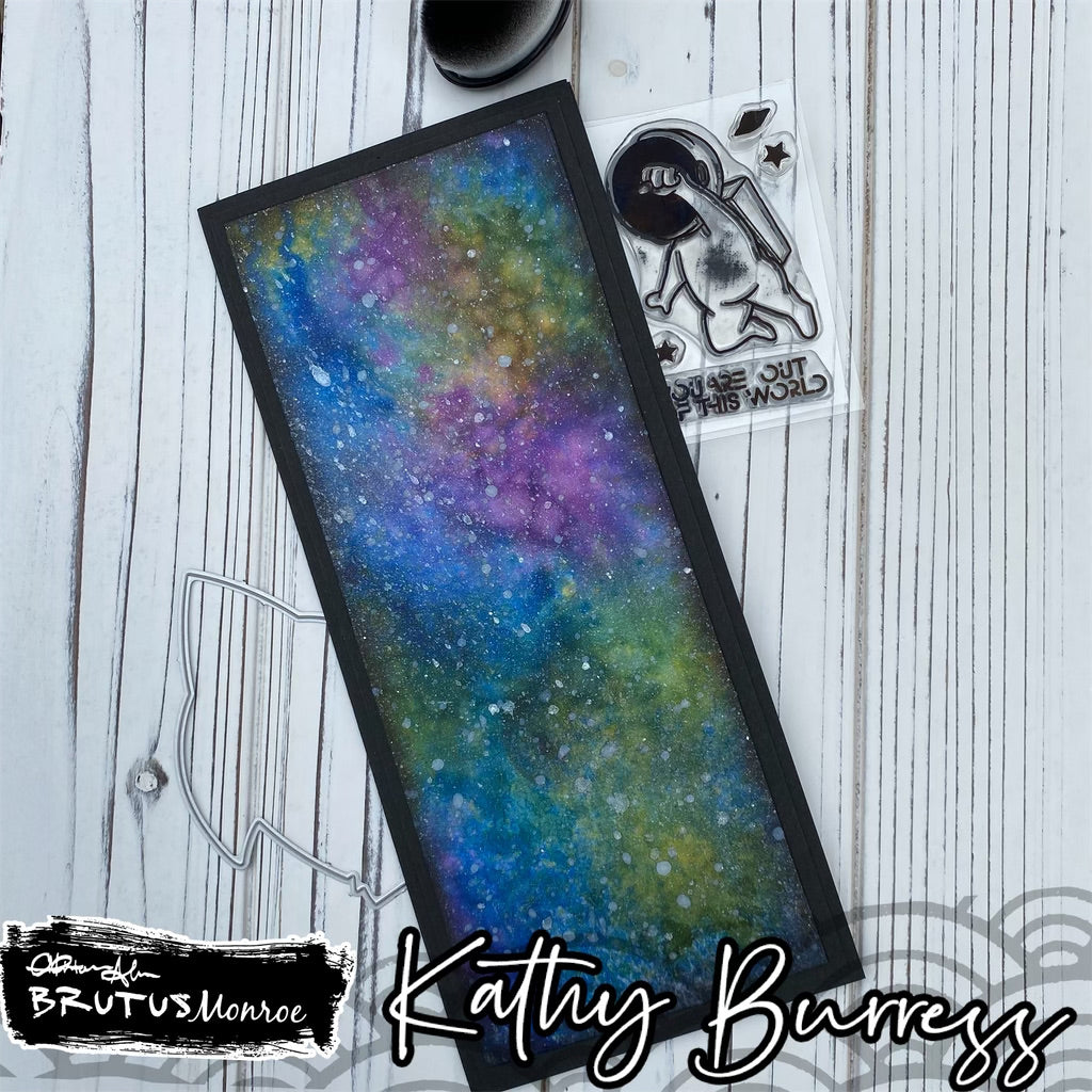 Galaxy Background Technique with Chroma Mist Sprays