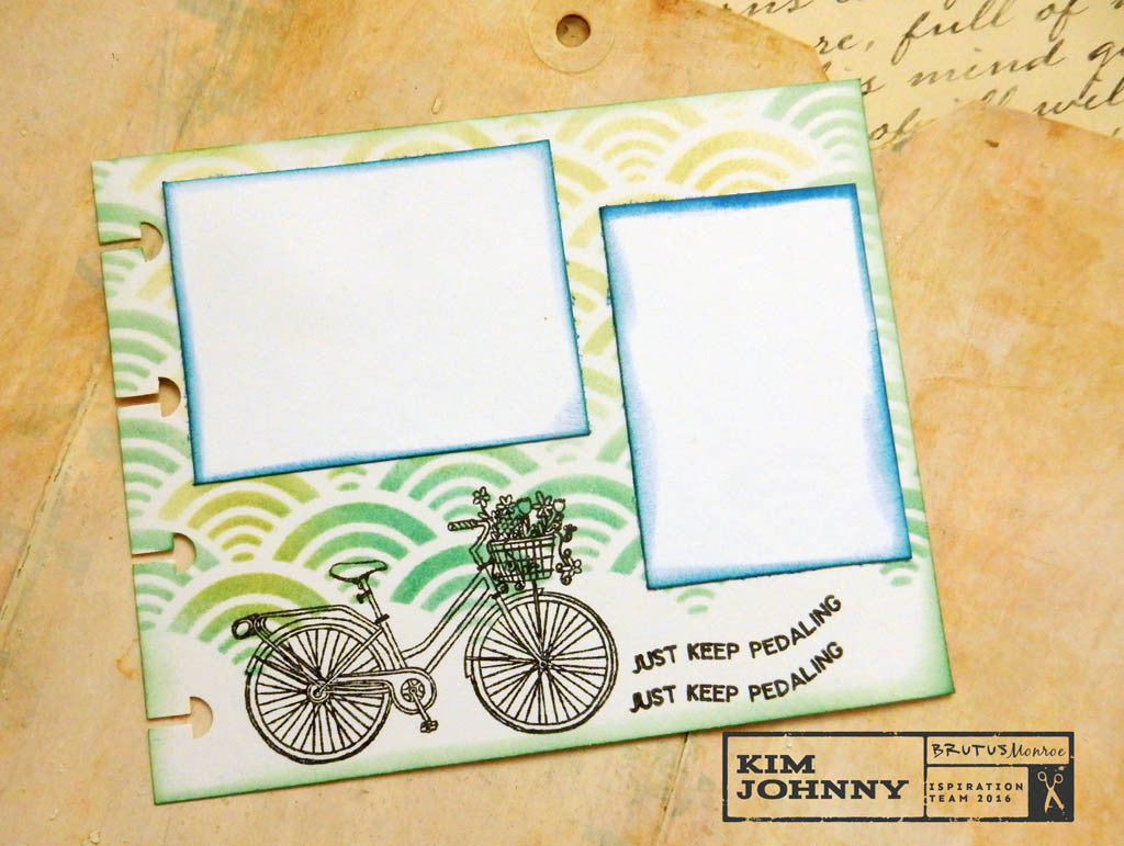 Small Planner Journal Page~February Stamp Club Feature!