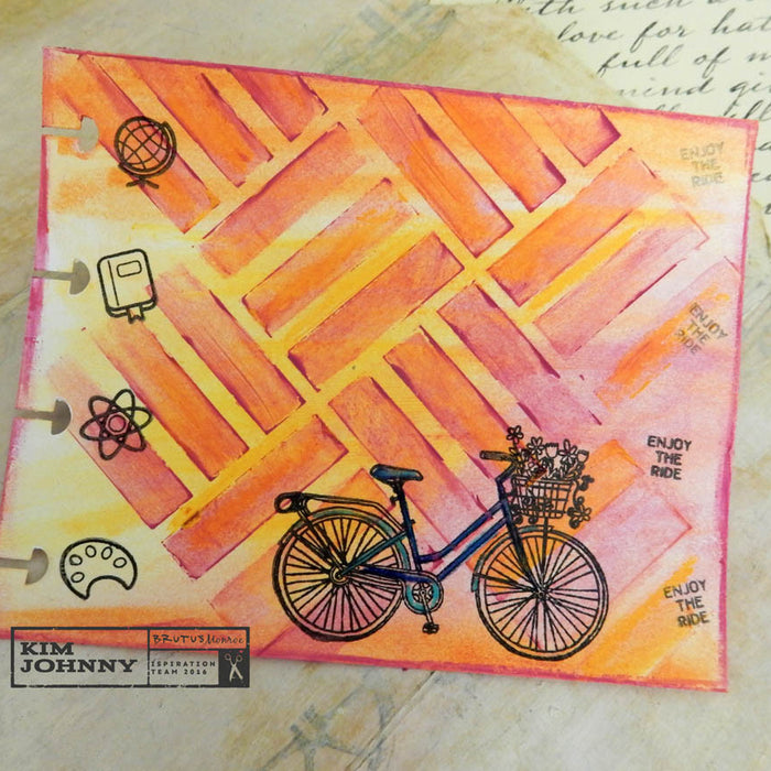 February Stamp Club~Enjoy the Ride!