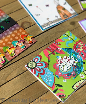 5 cards 1 Inspiration Box- Brutus Monroe August Box
