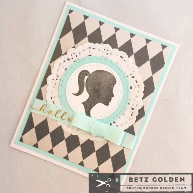 Elegant Cameo Card