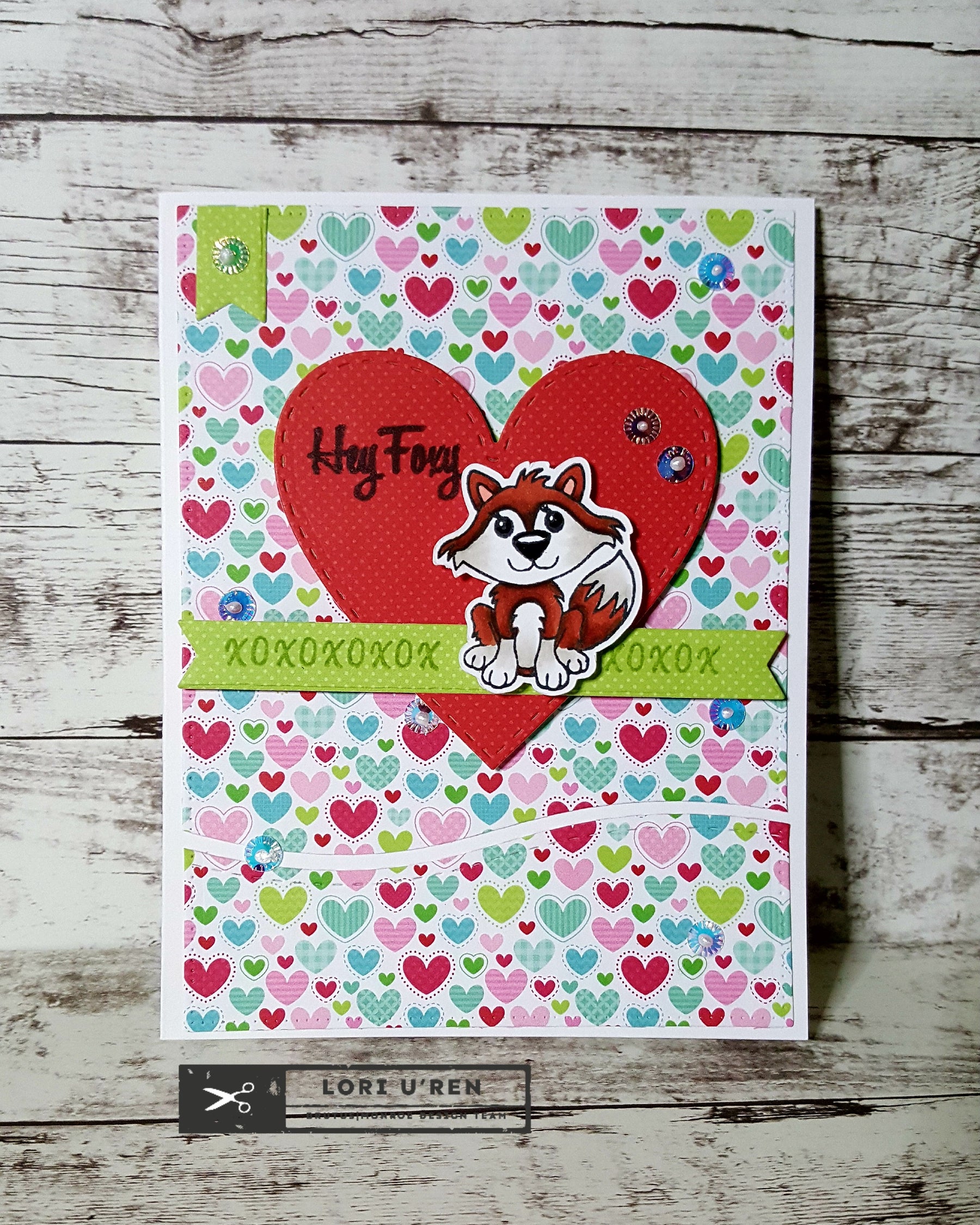 Hey Foxy | February Stamp of the Month
