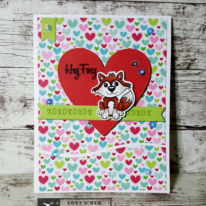 Hey Foxy | February Stamp of the Month