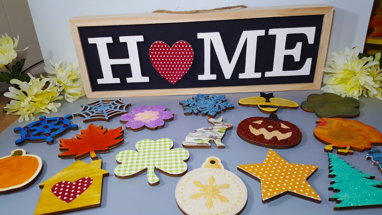 Decorate Your “Home” Sign