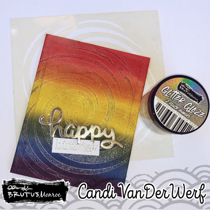 Rainbow Happy Birthday Whirlpool Card