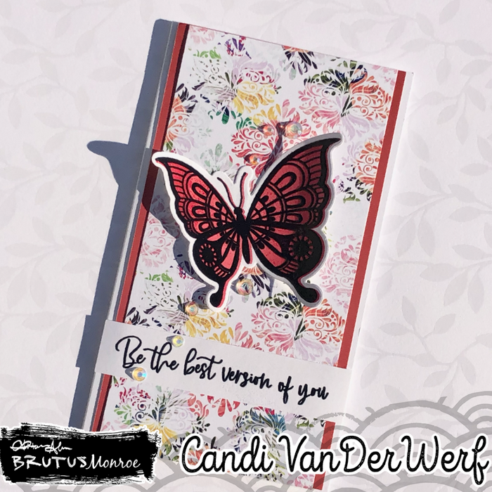 Quick Butterfly Mini Slim card