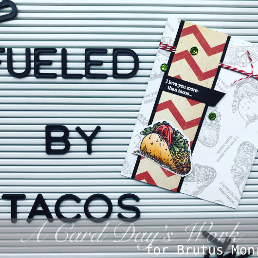 Let's TACOBOUT Stamped Backgrounds with Jess