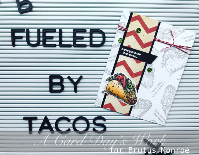 Let's TACOBOUT Stamped Backgrounds with Jess