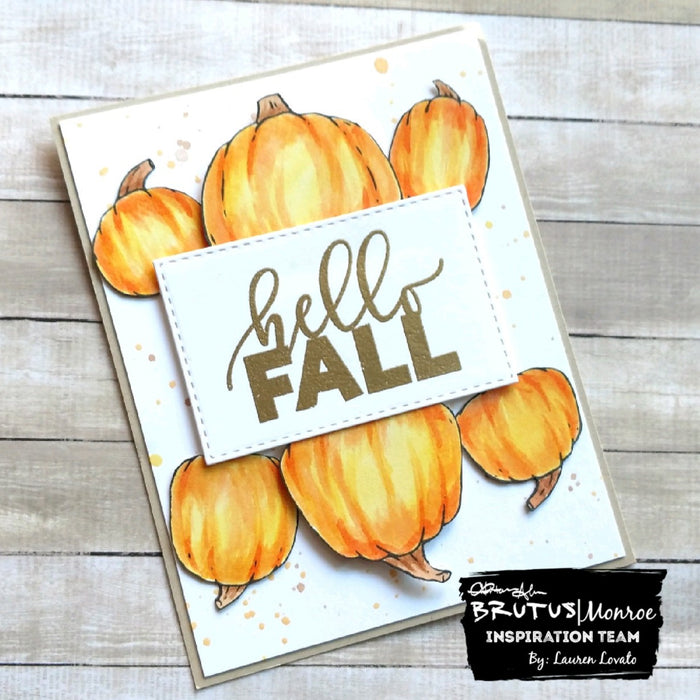 Aqua Pigment Pumpkins