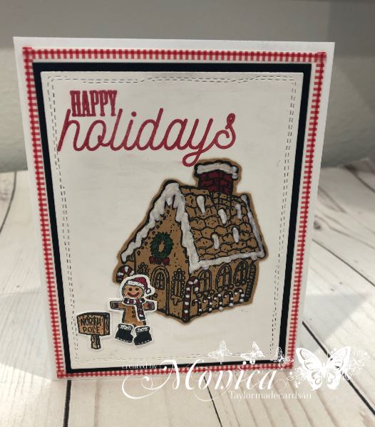 Gingerbread Village with Guest Designer, Monica Taylor!