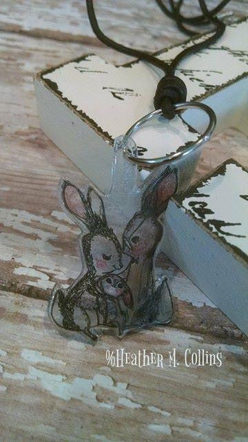 Bunny Love Shrinky Dinks- Heather Collins