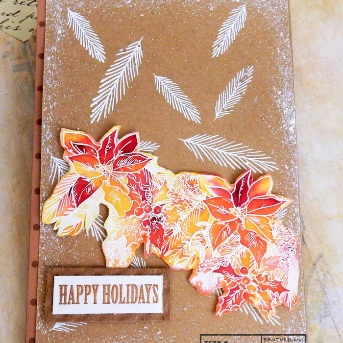 New Release Week~Holiday Flowers & Craft Card