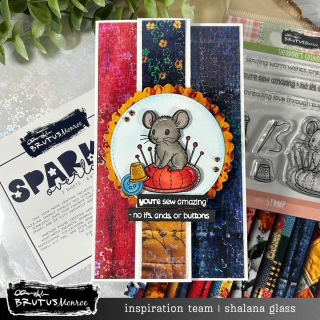 Theodore's Cushion | 4x4 Stamp Set