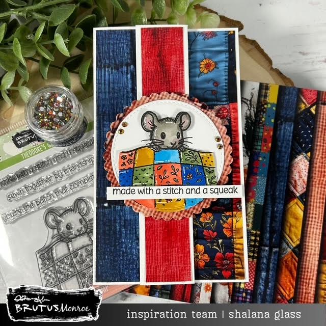 Theodore's Quilt | 4x4 Stamp Set