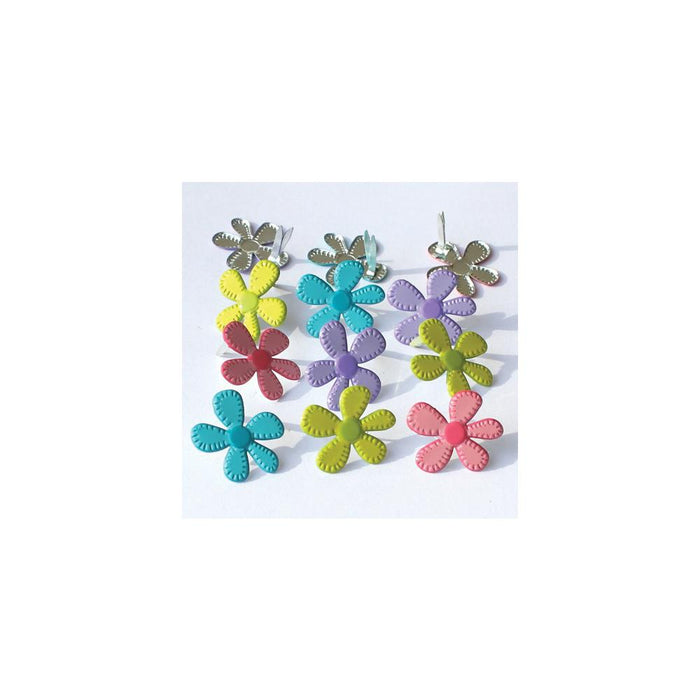 Eyelet Outlet Shape Brads | Stitched Flowers