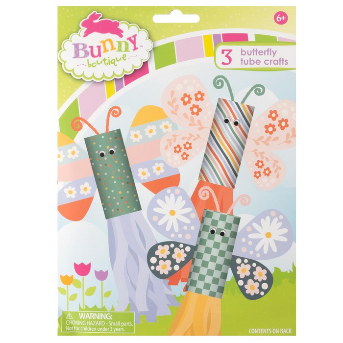 Colorbok Bunny Boutique Tube Craft Kit | Butterflies