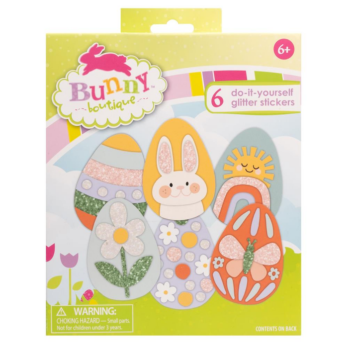 Colorbok Bunny Boutique Do-It-Yourself Foam Sticker Kit | Eggs