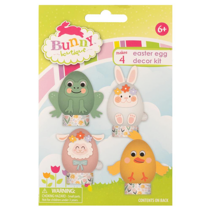 Colorbok Bunny Boutique Egg Decorating Kit | Frog and Chick