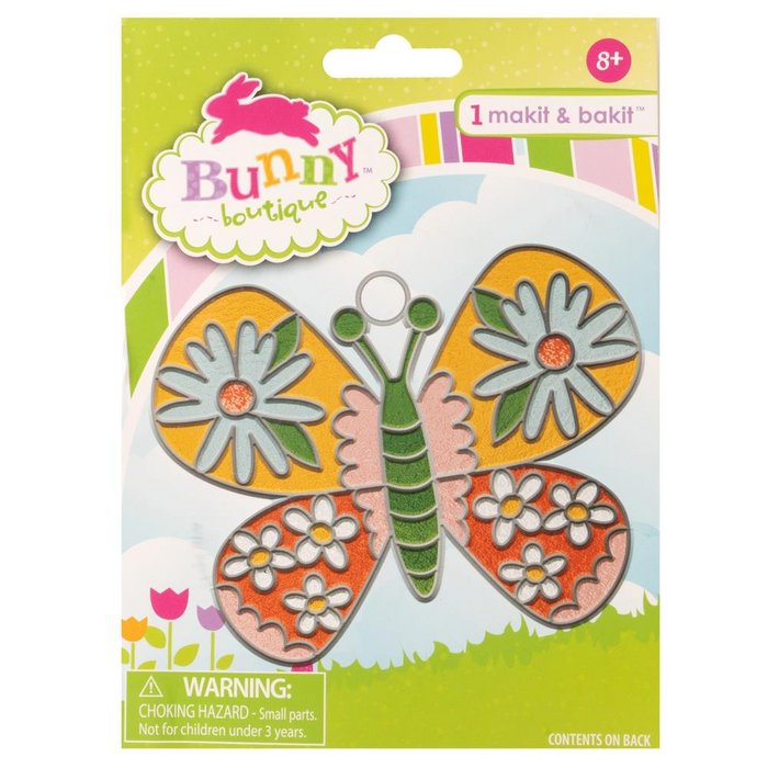 Colorbok Bunny Boutique Suncatcher Kit | Butterfly