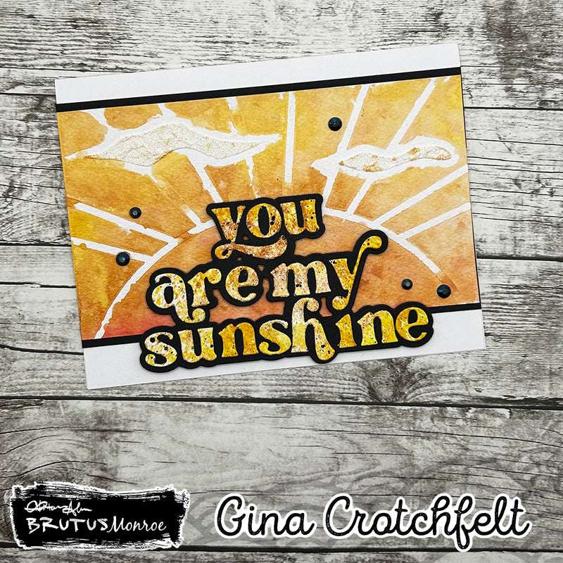 You are my Sunshine  | Cutting Die
