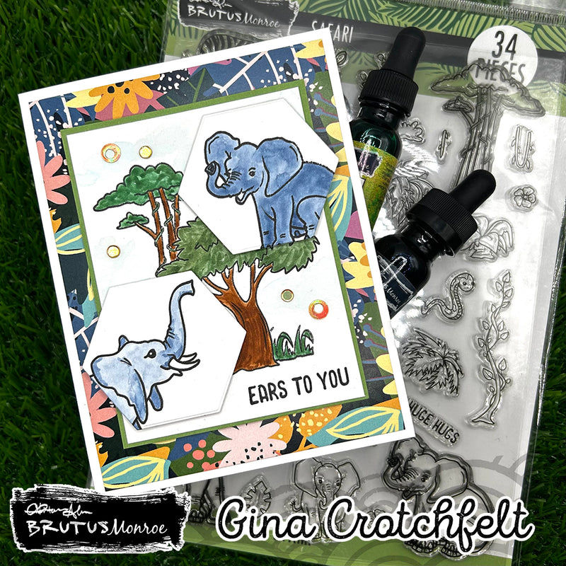 Safari | 6x8 Stamp Set