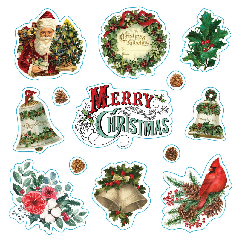 Merry & Bright Christmas!  | Sticker Book  | Peter Pauper Press