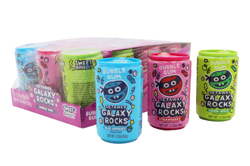 Kidsmania Galaxy Rocks Bubble Gum