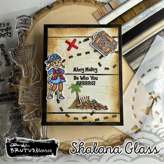 Pirate Party | 6x8 Stamp Set