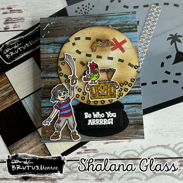 Pirate Party | 6x8 Stamp Set
