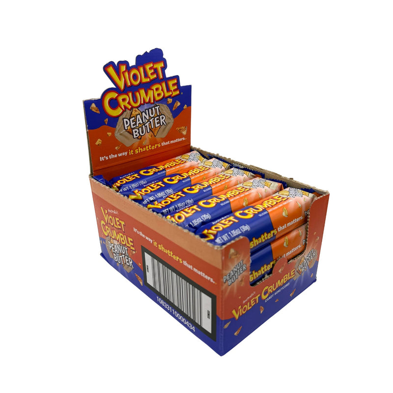 Violet Crumble Peanut Butter Bar