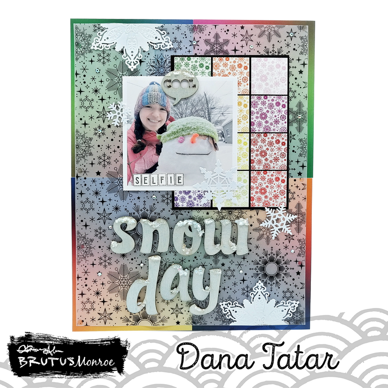 Snowflake Spectrum | Paper Pad