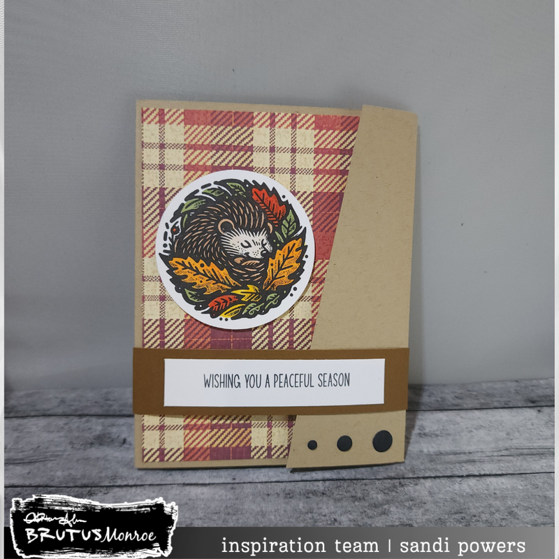 Peaceful Hedge | 3x3 Stamp Set