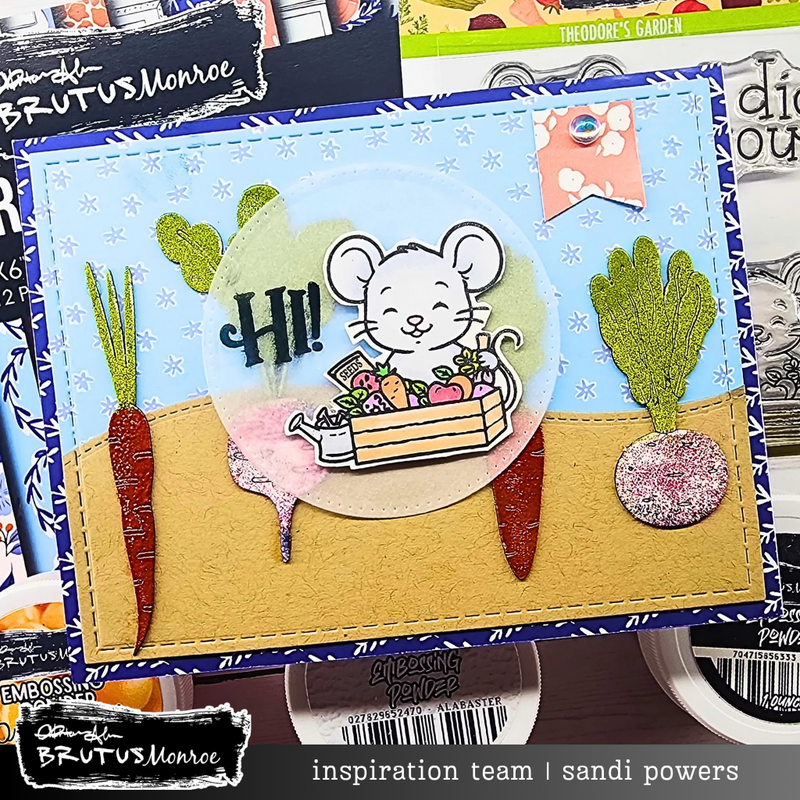 Theodore's Garden | 4x4 Stamp Set